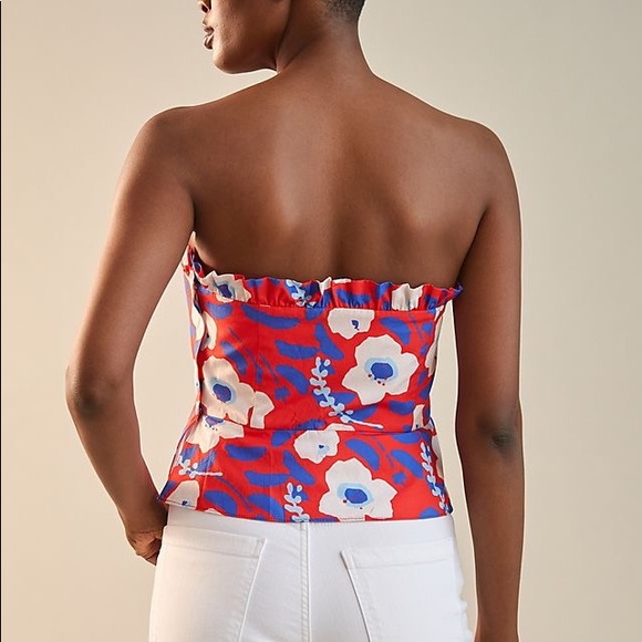Hutch strapless ruffle top from Anthropologie size 8, NWTs - Picture 3 of 8